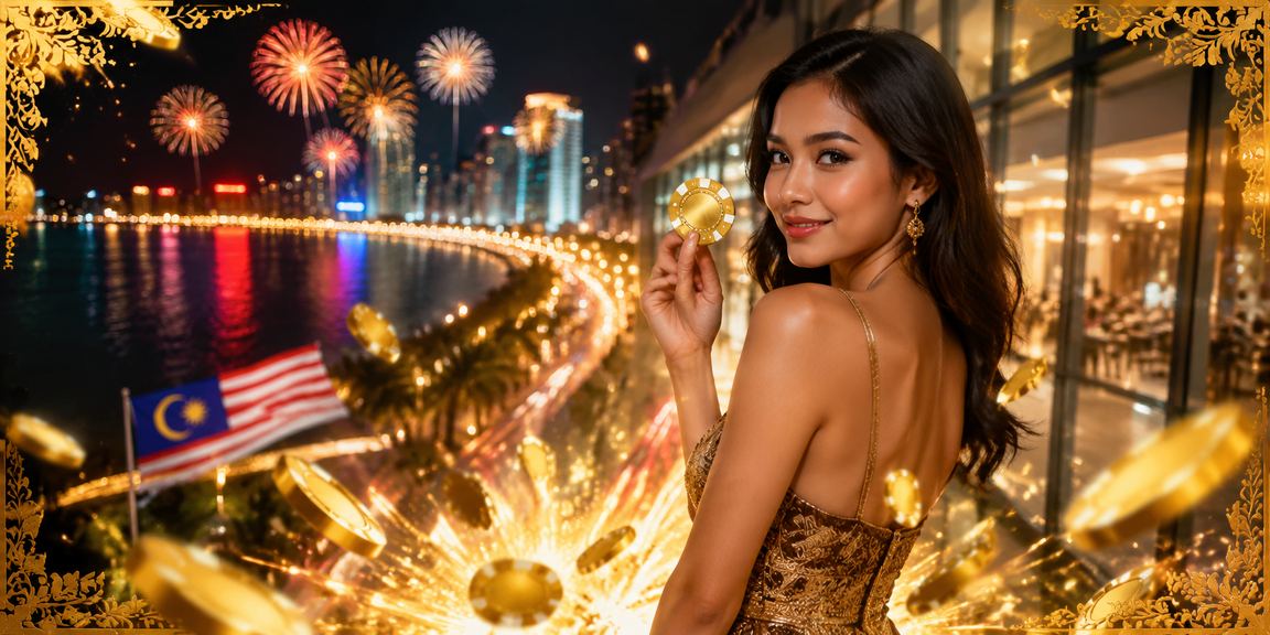Pemain VIP menikmati bonus permainan meja dengan corak batik Pulau Pinang